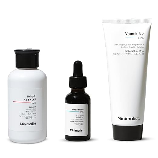 Minimalist Oily Skincare Kit: A Complete Solution for Healthy, Balanced Skin