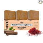 Ghar Soaps Sandalwood & Saffron Magic Soaps For Bath